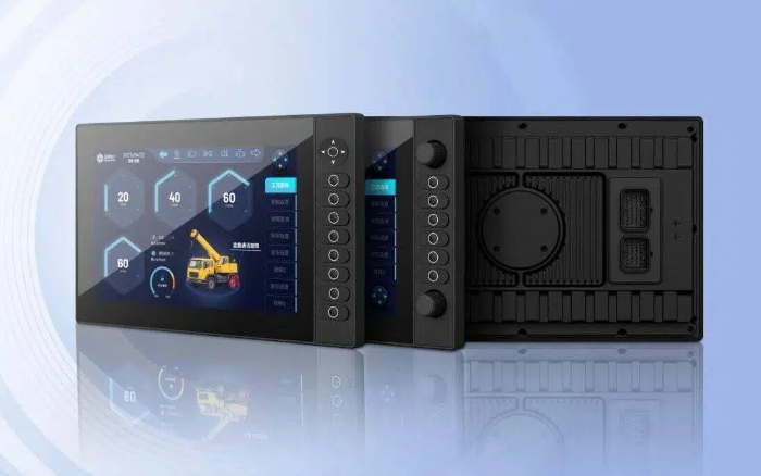 10寸移動機械顯示屏，CAN通信